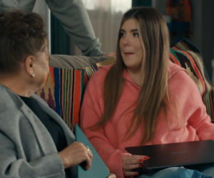 Barwy szczęścia, odc. 3336. Agata (Natalia Zambrzycka), Hubert (Marek Molak), Lucyna Zwierzchowska (Grażyna Zielińska)