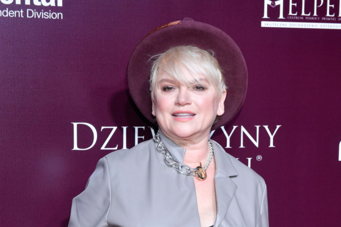 Katarzyna Figura na premierze filmu "Dziewczyny z Dubaju" 