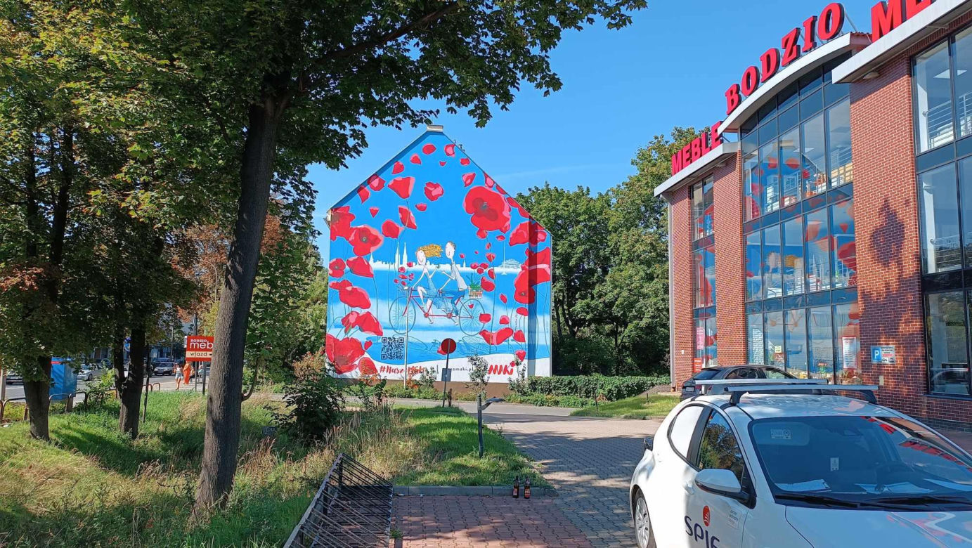 Odwiedziliśmy nowy mural we Wrocławiu. Musimy przyznać - robi wrażenie! Zobaczcie, jak wygląda