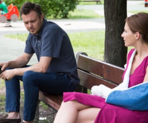 Na dobre i na złe odc. 574. Piotr Gawryło (Marek Bukowski), Magda Soszyńska (Anna Dereszowska)