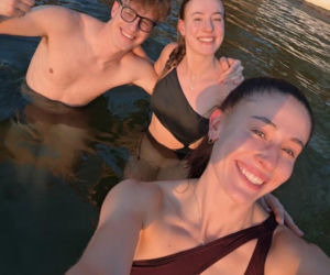 Natalia Bukowiecka w święta morsowała z siostrą