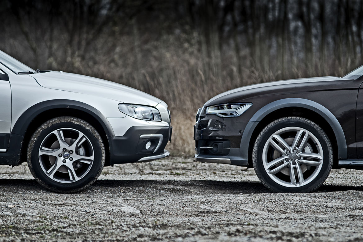 Audi A6 Allroad 3.0 BiTDI & Volvo XC70 D5