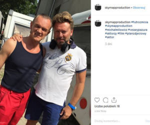 Michał Milowicz kręci drugą część Chłopaki nie płaczą  - Futro z misia