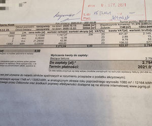 rachunki za gaz 2022 
