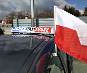 Protest rzeszowskich taksówkarzy: Nie chcemy jałmużny, chcemy  pracować