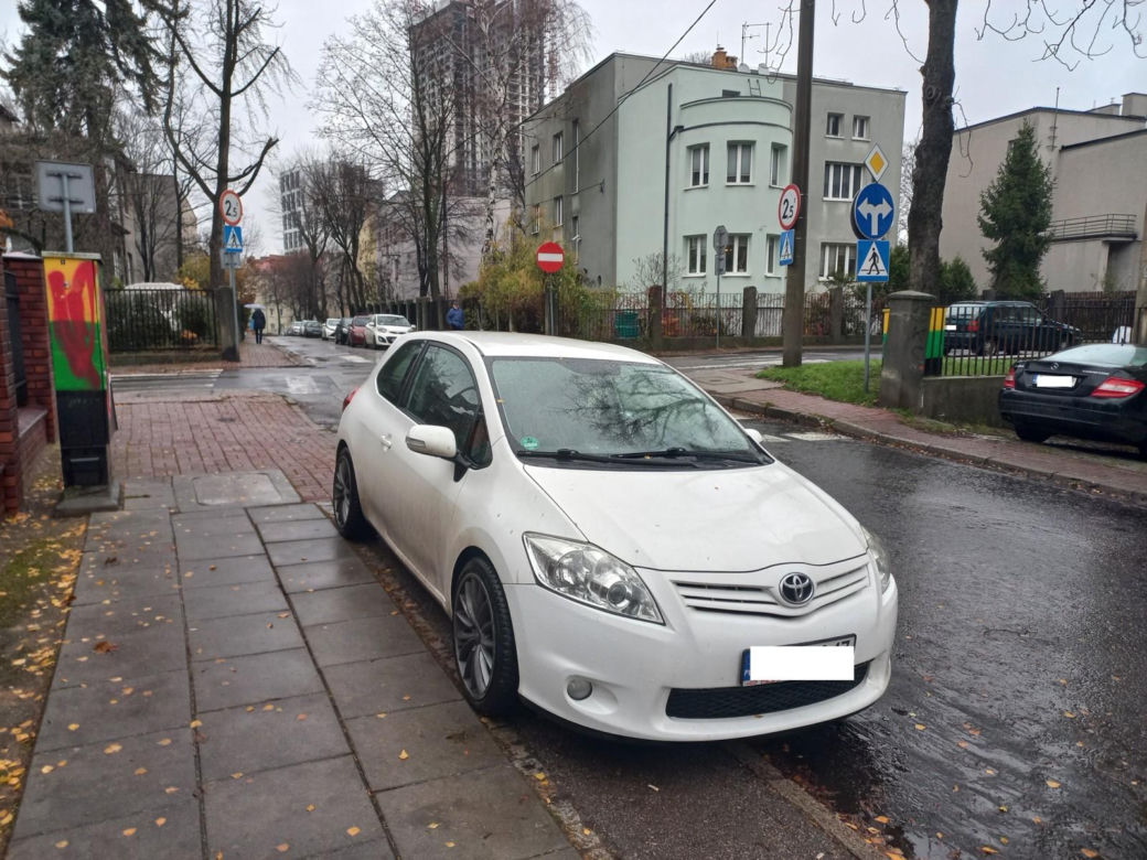 Tak parkują "miszczowie parkowania" z Katowic. Strażnicy miejscy rozkładają ręce 