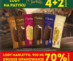 Lody na patyku Marletto  4+2 gratis