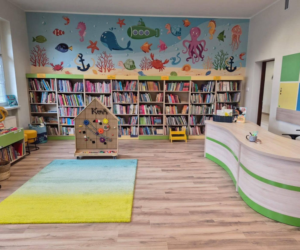 Biblioteka w Grabowie nad Prosną jest już po remoncie. Co się zmieniło?