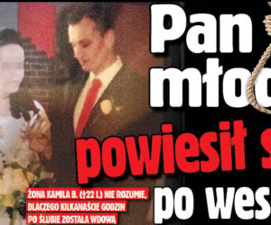 Pan młody powiesił się po weselu