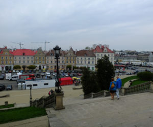  Szczepienia na Placu Zamkowym w Lublinie
