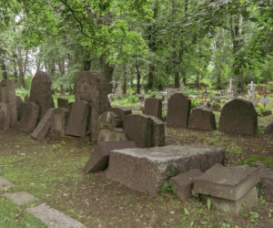 Ruiny kościoła ewangelickiego w Miłkowie na Dolnym Śląsku
