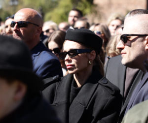 Doda na pogrzebie Łukasza Litewki