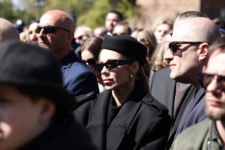 Doda na pogrzebie Łukasza Litewki