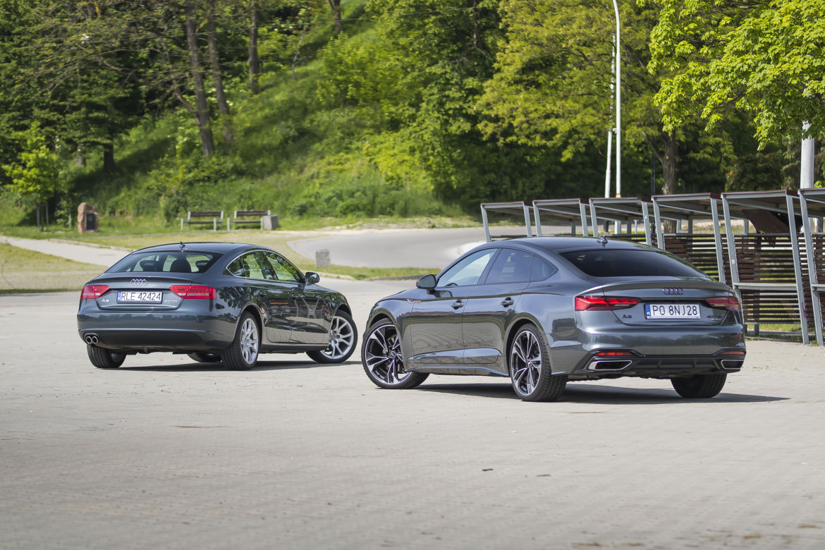 2020 Audi A5 Sportback 40 TDI quattro S tronic & 2010 Audi A5 Sportback 2.0 TDI 6MT
