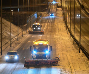 Trudne warunki drogowe w Polsce