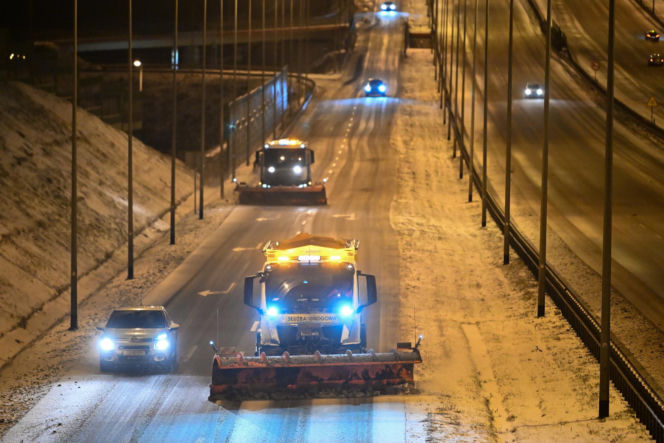 Trudne warunki drogowe w Polsce