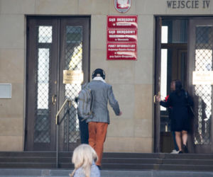 Mąż Agaty Kuleszy w sądzie 