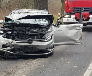 Borówno: Karambol na DK5! Cztery samochody ROZWALONE. O włos od tragedii 