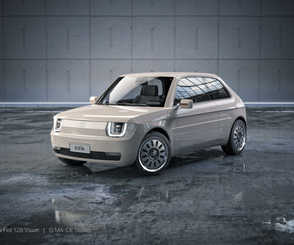 Nowy maluch w wersji elektrycznej! Fiat 126p w tym wydaniu robi wrażenie [ZDJĘCIA]