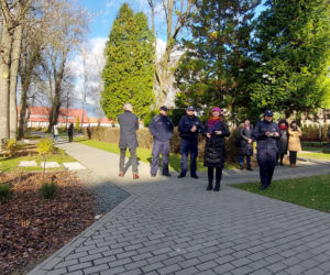 Próbna ewakuacja w zamojskim rolniczaku