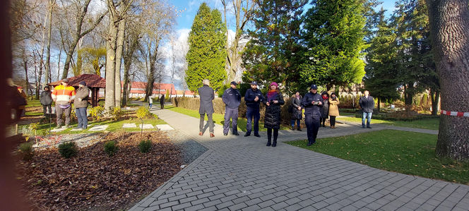 Próbna ewakuacja w zamojskim "rolniczaku"