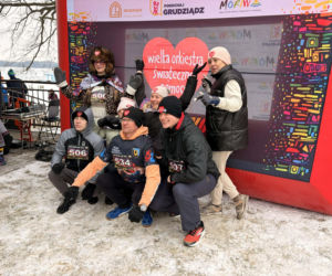 Ponad 500 biegaczy na starcie biegu WOŚP w Grudziądzu. Posłuchaj relacji!