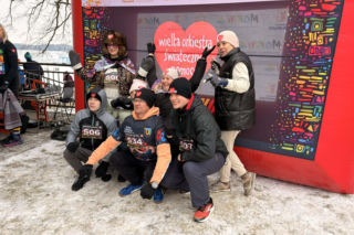 Ponad 500 biegaczy na starcie biegu WOŚP w Grudziądzu. Posłuchaj relacji!