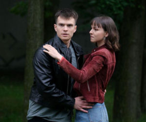 M jak miłość odc. 1898. Tomek Kubicki (Chris Cugowski), Justyna (Marta Malinowska)