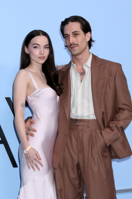 Damiano David i jego żona - Dove Cameron