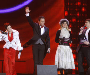 Krzysztof Ibisz na sylwestrach Polsatu