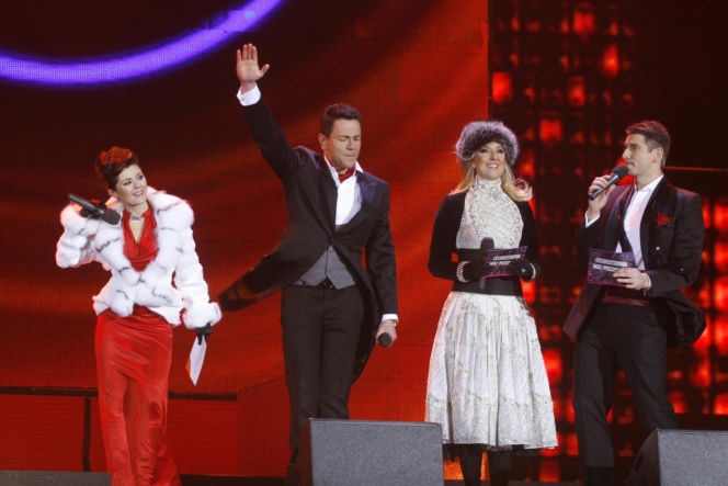 Krzysztof Ibisz na sylwestrach Polsatu