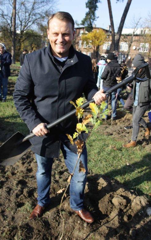 Sto drzew na 100. rocznicę odzyskania niepodległości w Toruniu