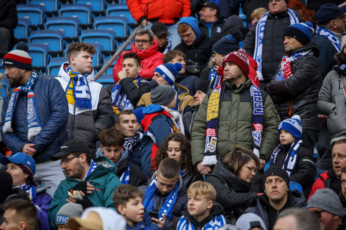 Tak bawili się kibice na meczu Lech Poznań - Pogoń Szczecin