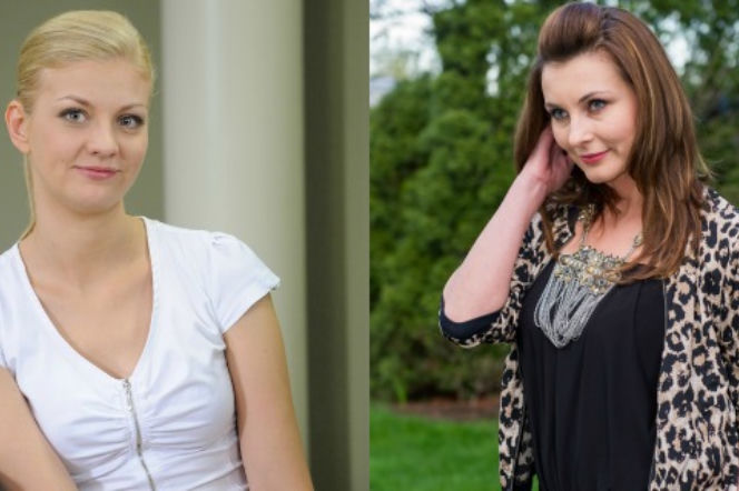 Na Wspólnej. Kinga Brzozowska (Ilona Wrońska)/ Katarzyna Kołeczek