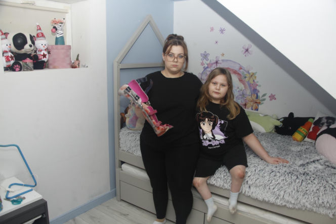 Czołgam się, bo nie mamy na ortezy