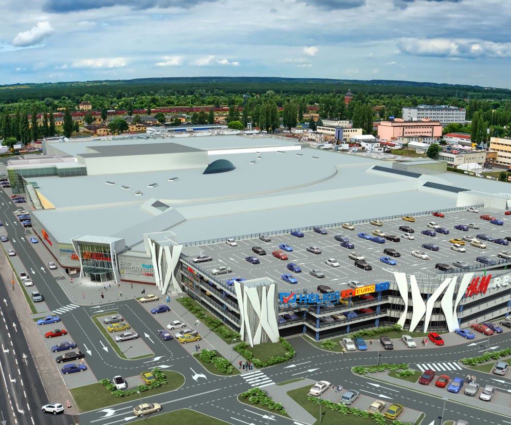 Galeria Pomorska w Bydgoszczy. Inwestorem rozbudowy jest Resolution Property