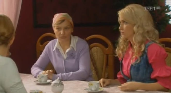RANCZO 7 sezon odc. 86. Violetka (Magdalena Waligórska), Solejukowa (Katarzyna Żak)