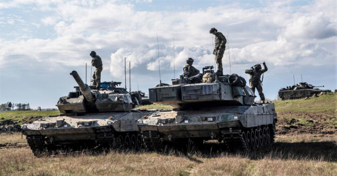 Szwedzkie czołgi Leopard 2