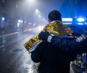 Mężczyzna leżał w rowie w Sanoku. Uratowała go policjantka po służbie