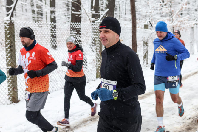 Za nami kolejny bieg z cyklu City Trail w Katowicach w pięknej, zimowej aurze