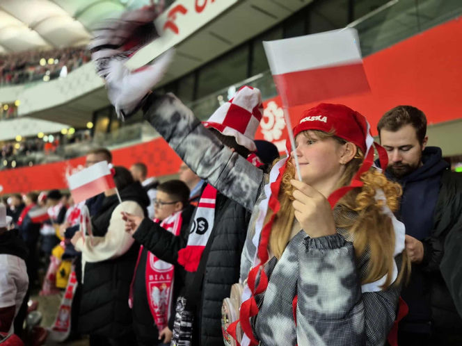 Tłumy na PGE Narodowym w Warszawie! Tak kibicowaliście podczas meczu Polska - Holandia