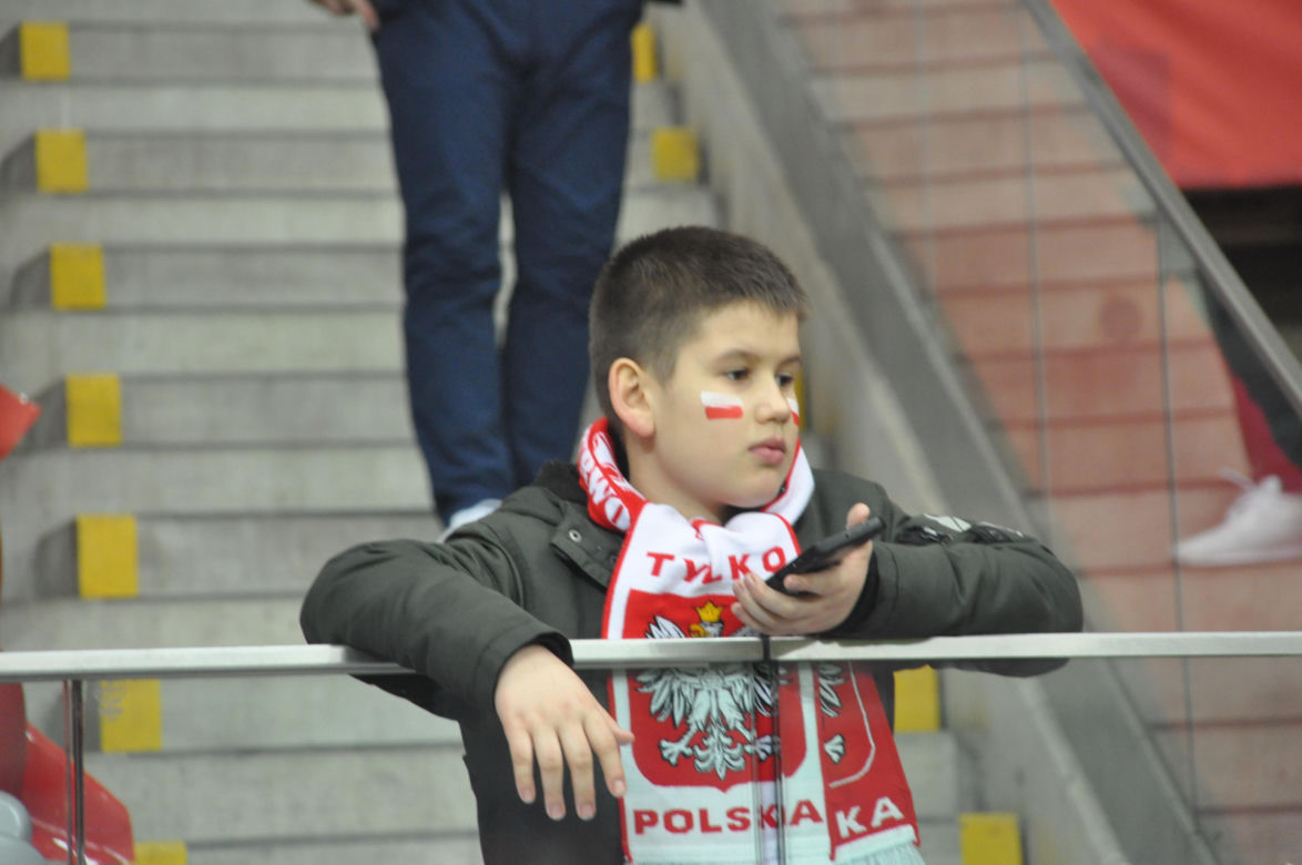 Polska - Litwa na PGE Narodowym. Zdjęcia kibiców