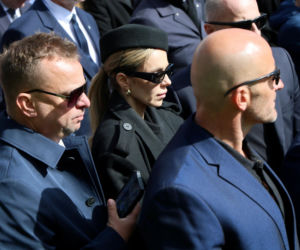 Doda na pogrzebie Łukasza Litewki