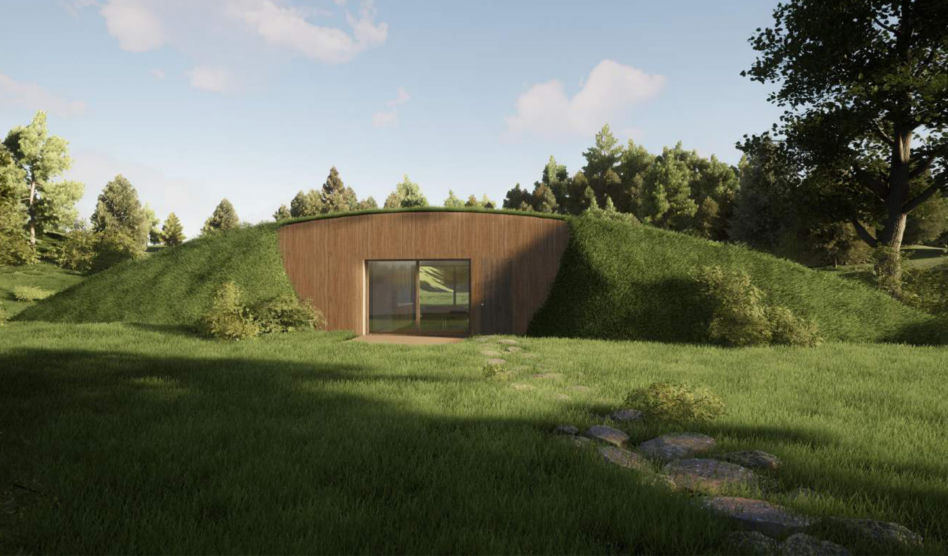 II nagroda w konkursie architektonicznym "Małe budownictwo - duże korzyści".  Autorki: Matylda Grojec, Joanna Mikoajec