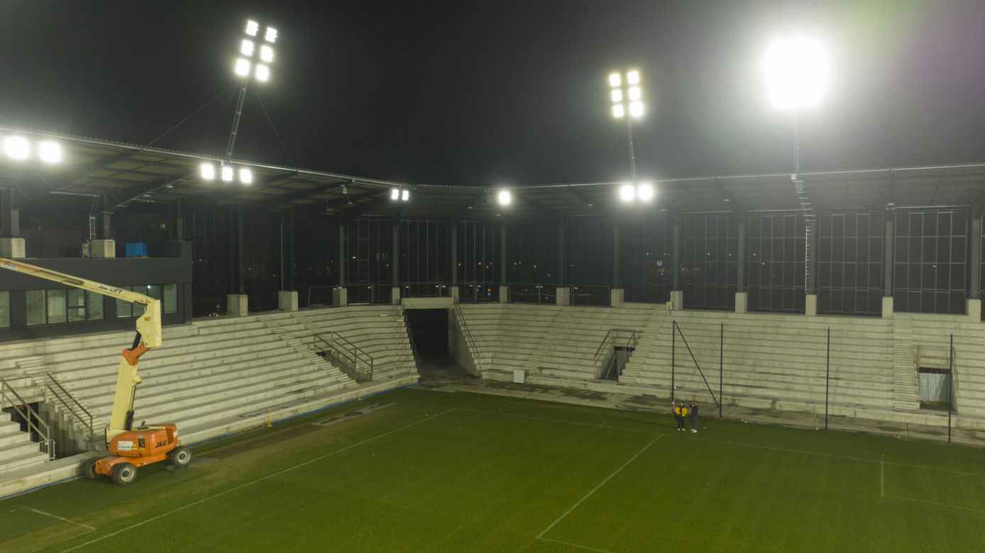 Oświetlenie stadionu przy ul. Kilińskiego 