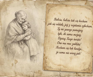 Kartka z życzeniami na Dzień Babci 2026