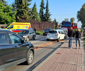 Wypadek w Warszówku
