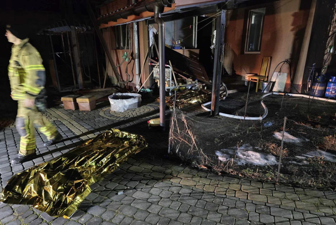 Tragiczny pożar pod Wyszkowem. Dwie kobiety nie żyją, mężczyzna walczy o życie