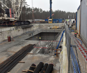 Świnoujście:Budowa tunelu 