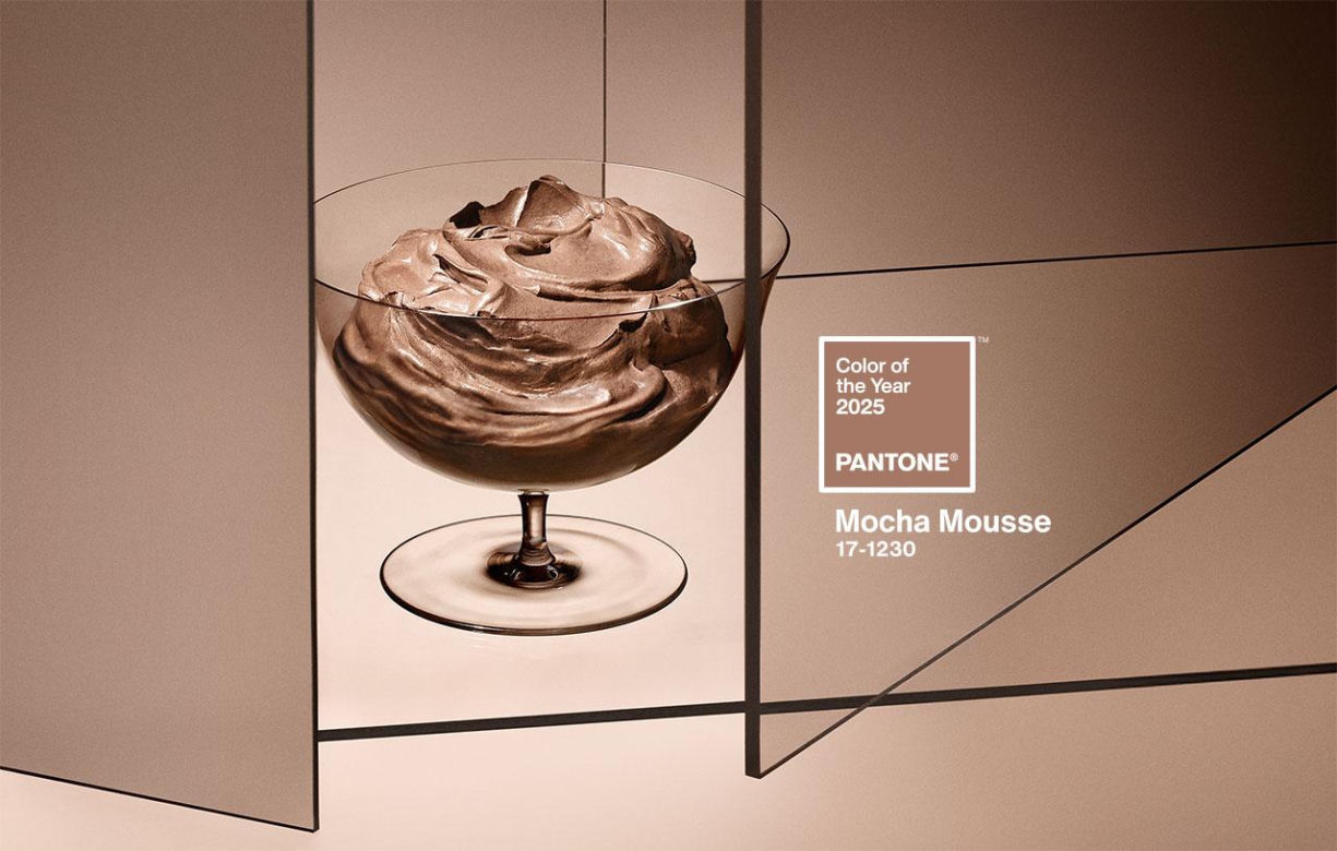 Kolor Roku 2025 Pantone - Mocha Mousse